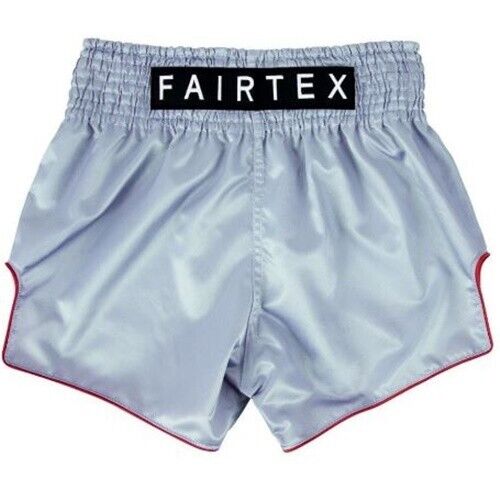 Fairtex Gray Satoru Slim Cut Muay Thai Boxing Shorts - OTM Fight ShopFairtex